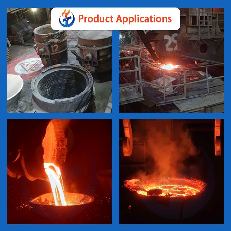 Steel Refining Furnace Refractory Fire Bricks Hot Selling and Support Customized Magnesia Carbon Bricks with CE ISO