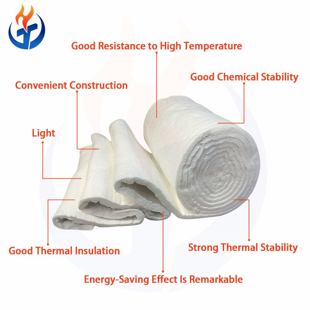 Factory Direct Sale Refractory Material Ceramic Fiber Blanket Competitive Price Ceramic Fiber Insulation Blankets for S